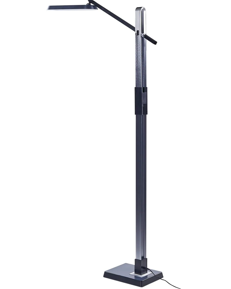 Stehlampe Led Dunkelgrau 144 Cm Rechteckig Aquarius
