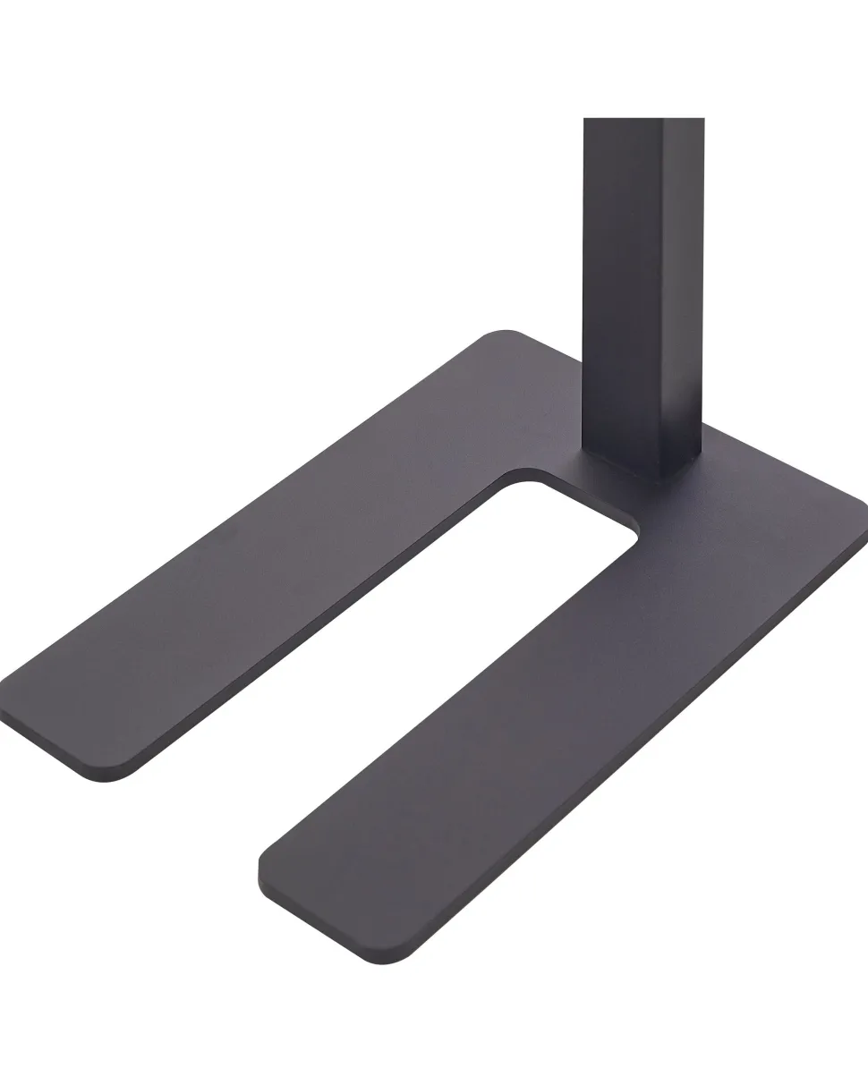 Stehlampe Led Metall Schwarz 197 Cm Rechteckig Taurus