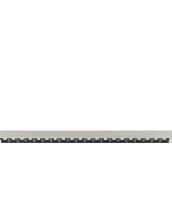 Stehlampe Led Metall Silber 194 Cm Rechteckig Sagitta