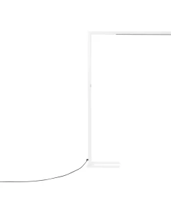 Stehlampe Led Metall Weis 194 Cm Rechteckig Mensa