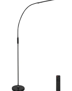 Stehlampe Led Schwarz 220 Cm Rechteckig Verstellbar Yantic