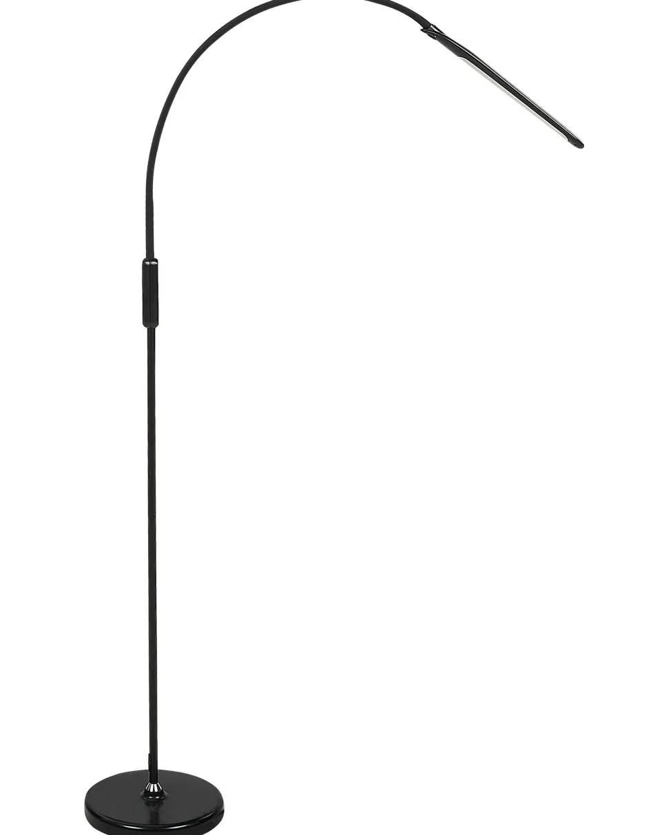 Stehlampe Led Schwarz 220 Cm Rechteckig Verstellbar Yantic
