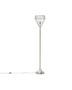Stehlampe Messing 160 Cm Gitter Mooni