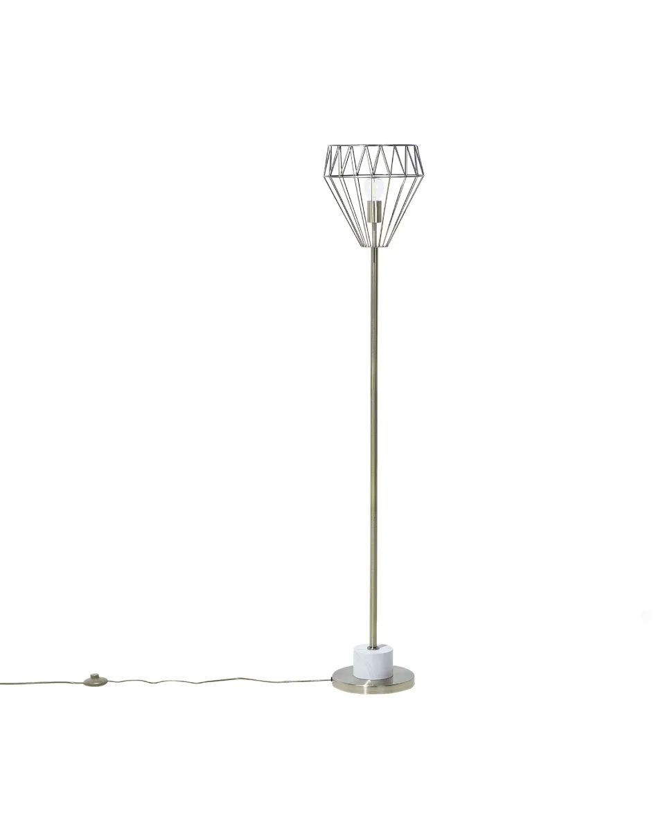 Stehlampe Messing 160 Cm Gitter Mooni