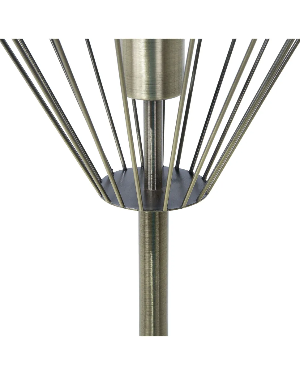 Stehlampe Messing 160 Cm Gitter Mooni
