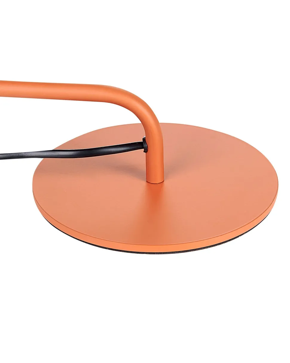 Stehlampe Metall Orange 154 Cm Kegelform Rimava