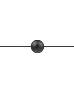 Stehlampe Metall Schwarz / Gold Matt 156 Cm Rund Tyria