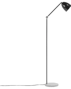 Stehlampe Schwarz 165 Cm Glockenform Chanza