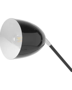 Stehlampe Schwarz 165 Cm Glockenform Chanza
