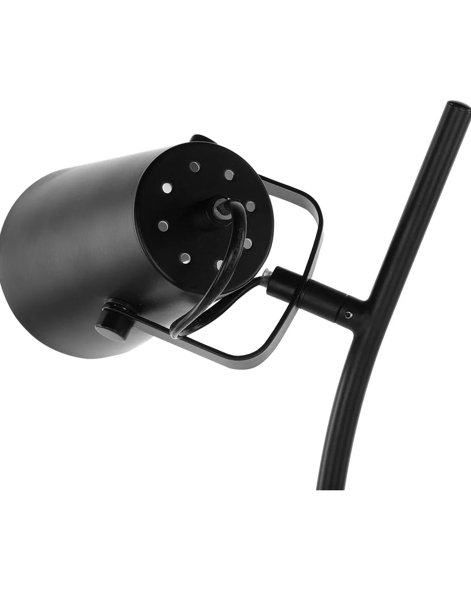 Stehlampe Schwarz 149 Cm Glockenform Flint