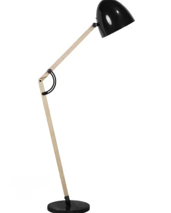 Stehlampe Schwarz 175 Cm Rund Hetton