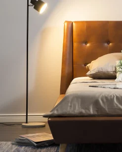 Stehlampe Schwarz 149 Cm Rund Corbones