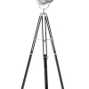 Stehlampe Schwarz 143 Cm Rund Alzette