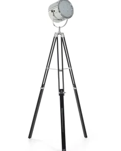 Stehlampe Schwarz 143 Cm Rund Alzette