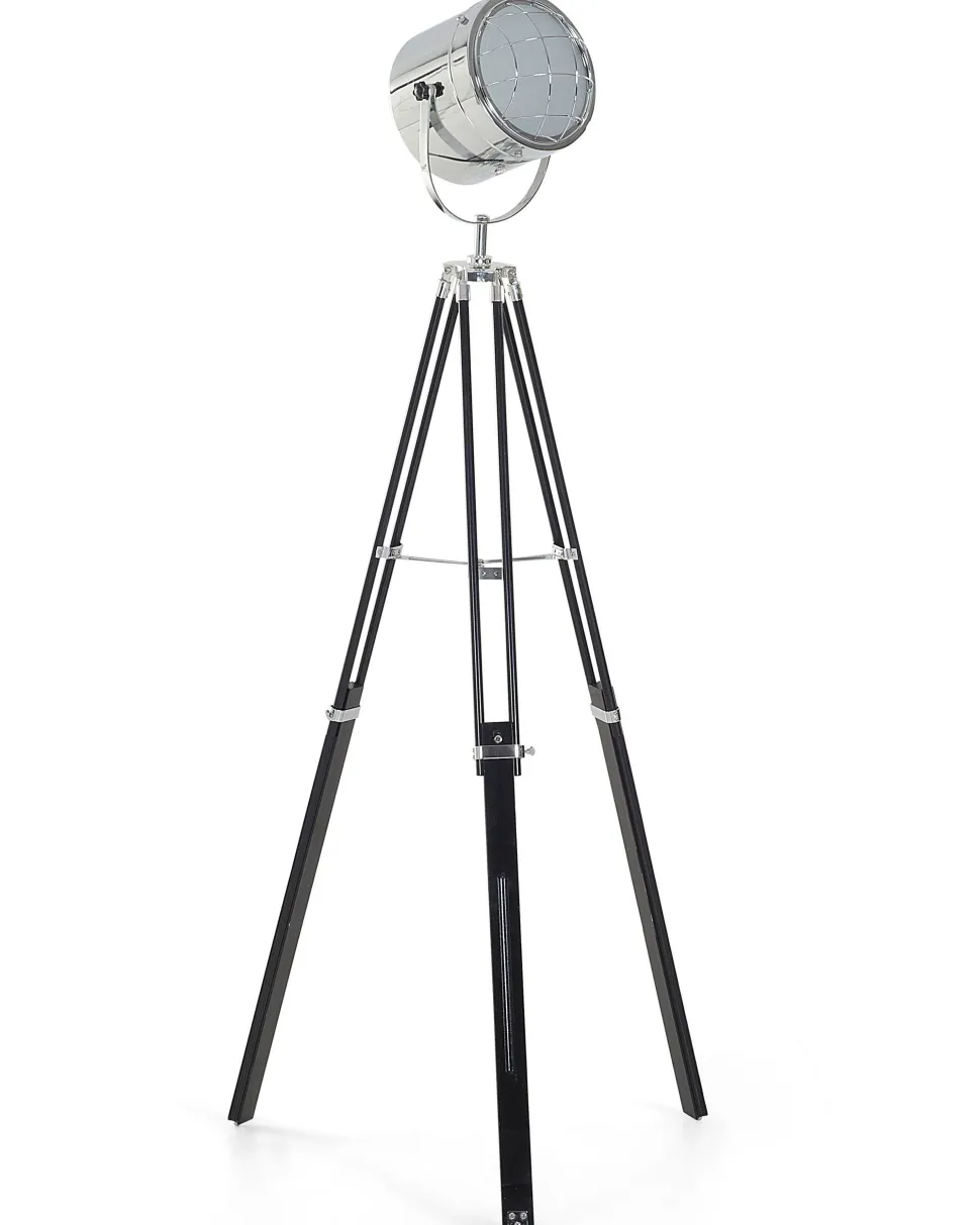 Stehlampe Schwarz 143 Cm Rund Alzette