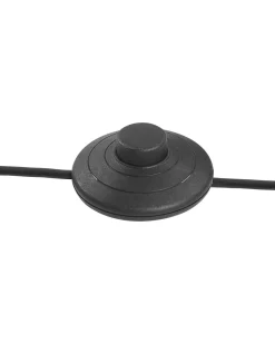 Stehlampe Schwarz 140 Cm Trommelform Nitra