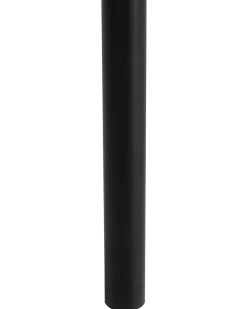 Stehlampe Schwarz / Gold 170 Cm Rund Thames