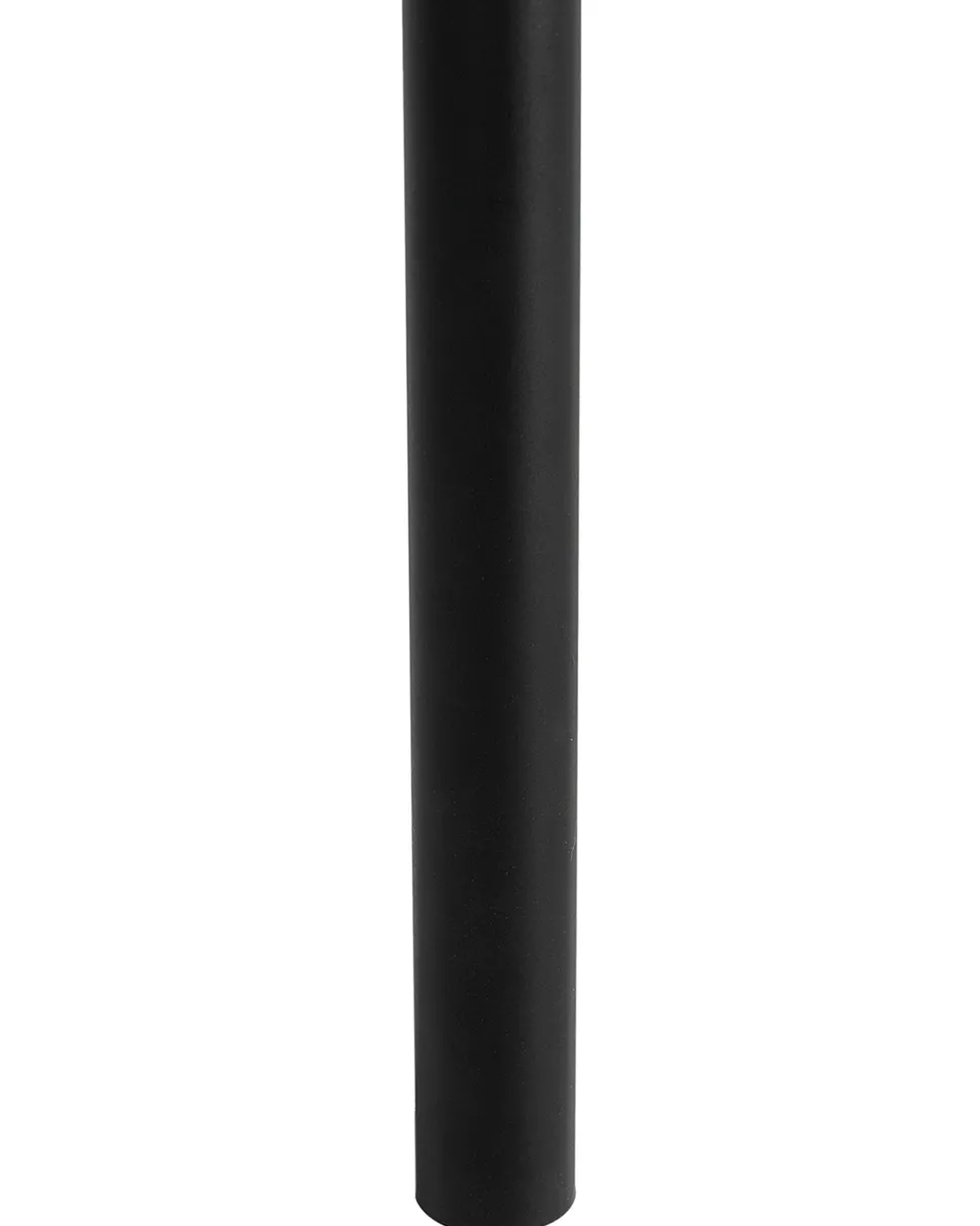 Stehlampe Schwarz / Gold 170 Cm Rund Thames