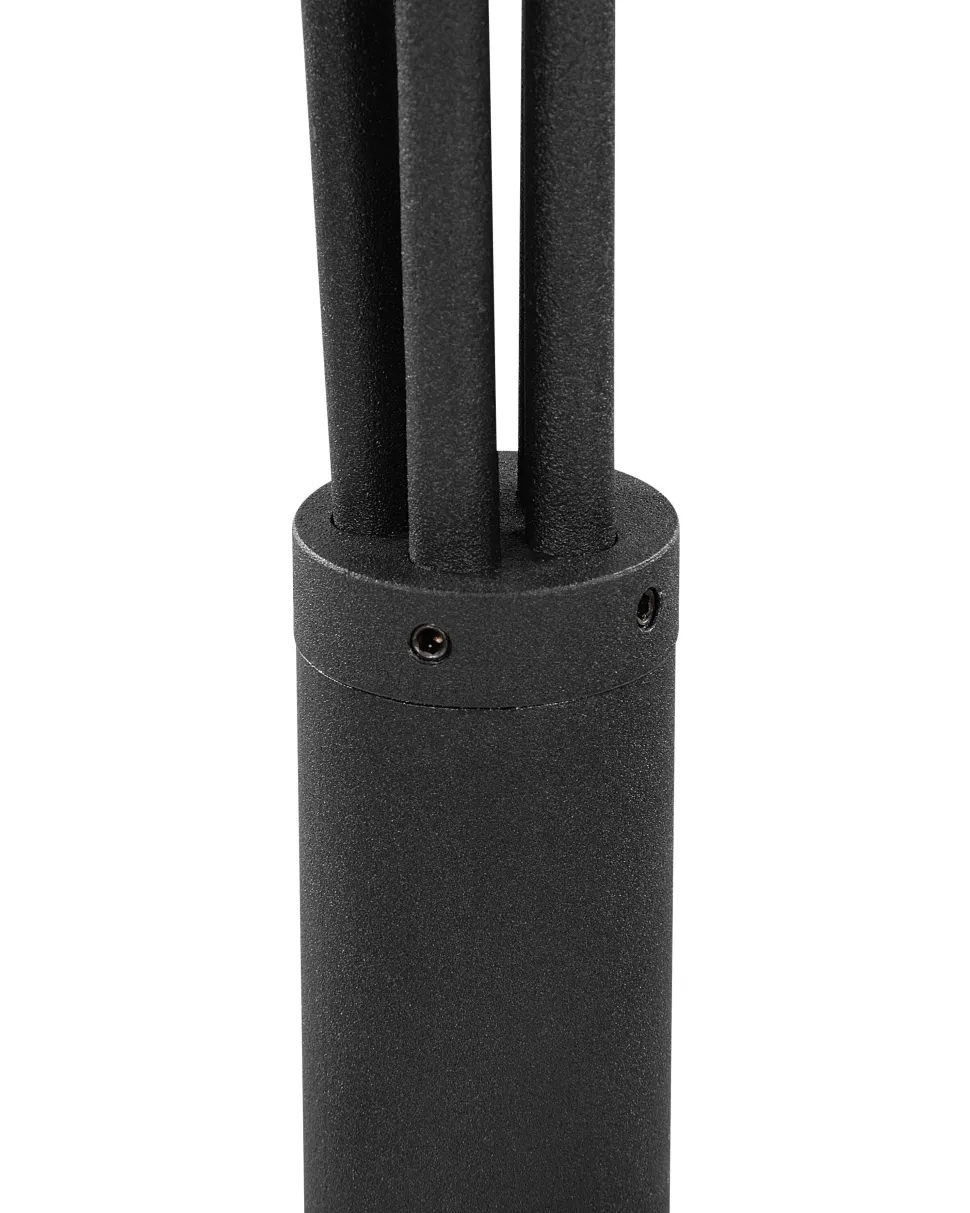 Stehlampe Schwarz 5-Flammig 205 Cm Kegelform Baraga