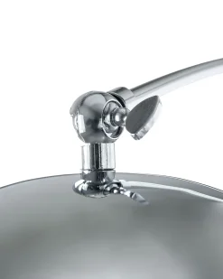 Stehlampe Silber 188 Cm Rund Kama
