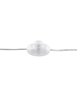 Stehlampe Silber / Weis 148 Cm Trommelform Vistula