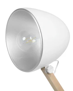 Stehlampe Weis 175 Cm Rund Hetton