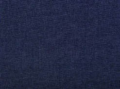 Tagesbett Ausziehbar Polsterbezug Marineblau Leinenoptik Lattenrost 90 X 200 Cm Libourne