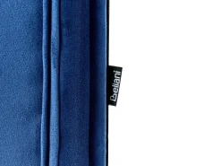 Tagesbett Ausziehbar Samtstoff Marineblau Lattenrost 90 X 200 Cm Montargis