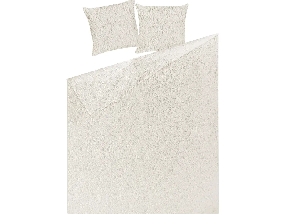 Tagesdecken Set 3-Teilig Creme 160 X 220 Cm Rudkhan