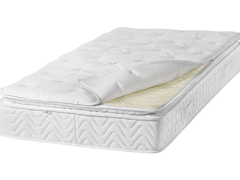 Taschenfederkernmatratze Memory Foam Mittelfest 90 X 200 Cm Abnehmbarer Bezug Luxus