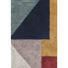 Teppich Baumwolle 80 X 150 Cm Mehrfarbig Geometrisches Muster Kurzflor Jalgaon