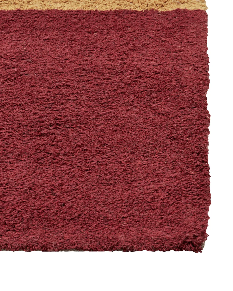 Teppich Baumwolle 80 X 150 Cm Mehrfarbig Geometrisches Muster Kurzflor Jalgaon