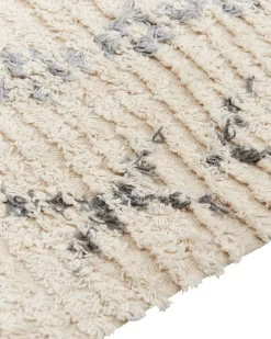 Teppich Baumwolle Beige 160 X 230 Cm Dispur