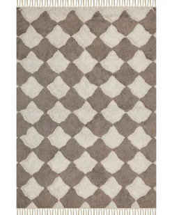 Teppich Baumwolle Braun / Beige 160 X 230 Cm Sinop