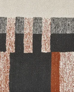 Teppich Baumwolle Mehrfarbig 160 X 230 Cm Abstraktes Muster Kurzflor Kakinada