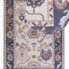 Teppich Baumwolle Mehrfarbig 160 X 230 Cm Orientalisches Muster Kurzflor Kabta
