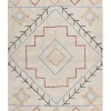 Teppich Baumwolle Mehrfarbig 160 X 230 Cm Geometrisches Muster Kurzflor Kuskan