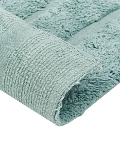 Teppich Baumwolle Mintgrun 160 X 230 Cm Geometrisches Muster Kurzflor Sirnak
