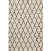 Teppich Beige / Schwarz 80 X 150 Cm Midyat