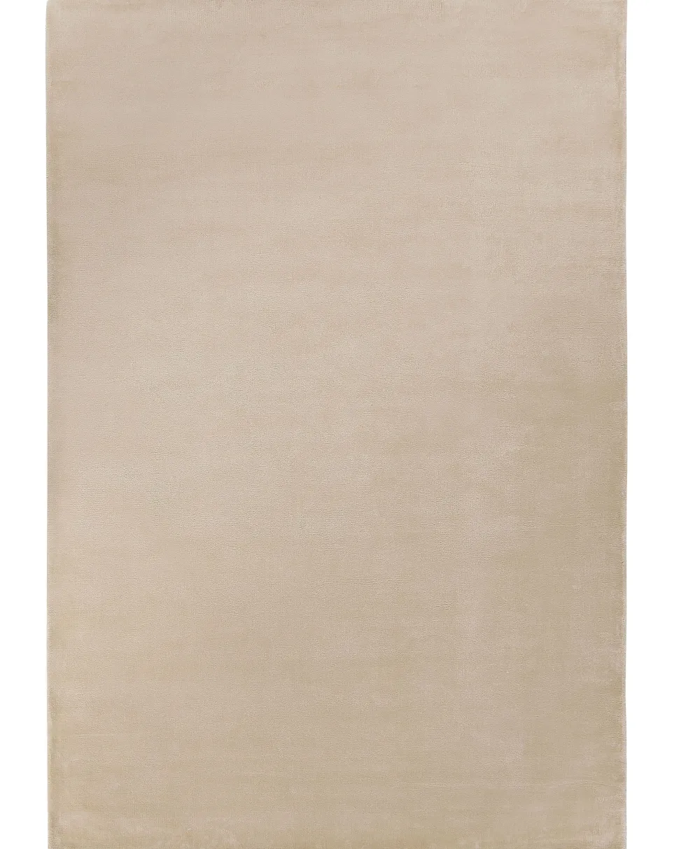 Teppich Beige 160 X 230 Cm Kurzflor Gesi Ii