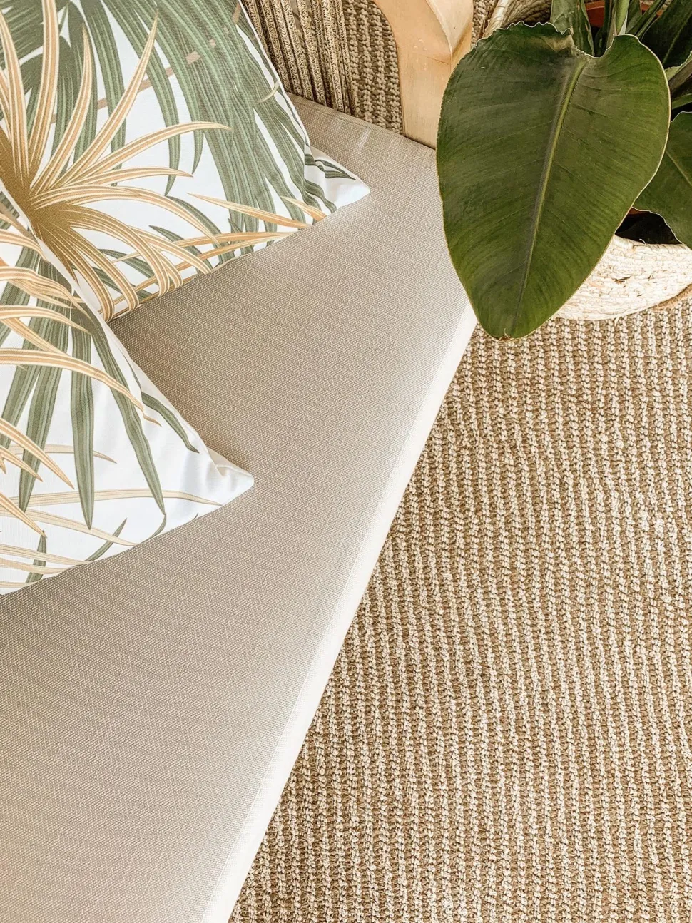 Teppich Beige 140 X 200 Cm Streifenmuster Kurzflor Zweiseitig Aladag