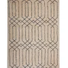 Teppich Beige/Schwarz 160 X 230 Cm Shaggy Maltepe