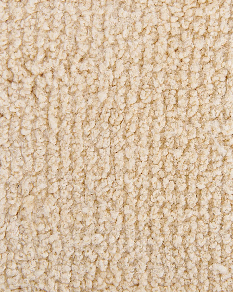 Teppich Beige/Schwarz 160 X 230 Cm Shaggy Mutki