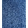 Teppich Blau 200 X 300 Cm Hochflor Cide