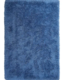 Teppich Blau 200 X 300 Cm Hochflor Cide