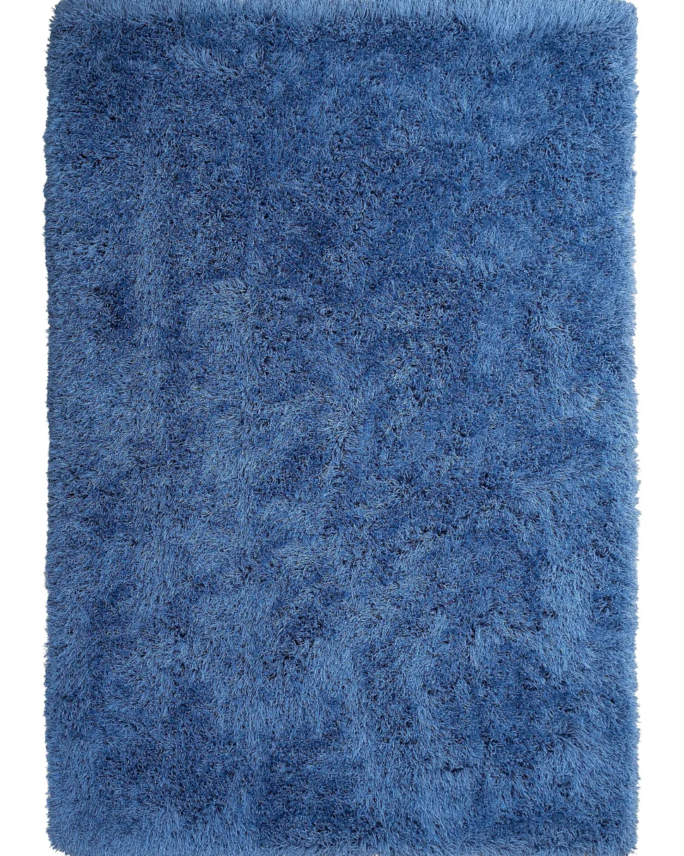 Teppich Blau 200 X 300 Cm Hochflor Cide