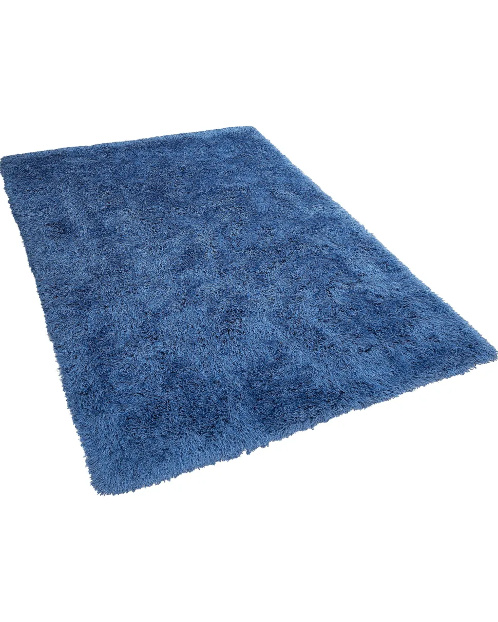 Teppich Blau 200 X 300 Cm Hochflor Cide