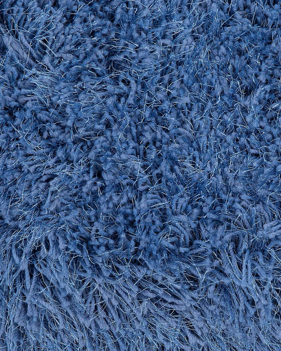 Teppich Blau 200 X 300 Cm Hochflor Cide