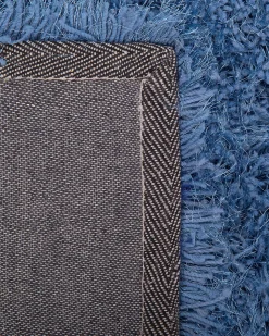 Teppich Blau 200 X 300 Cm Hochflor Cide