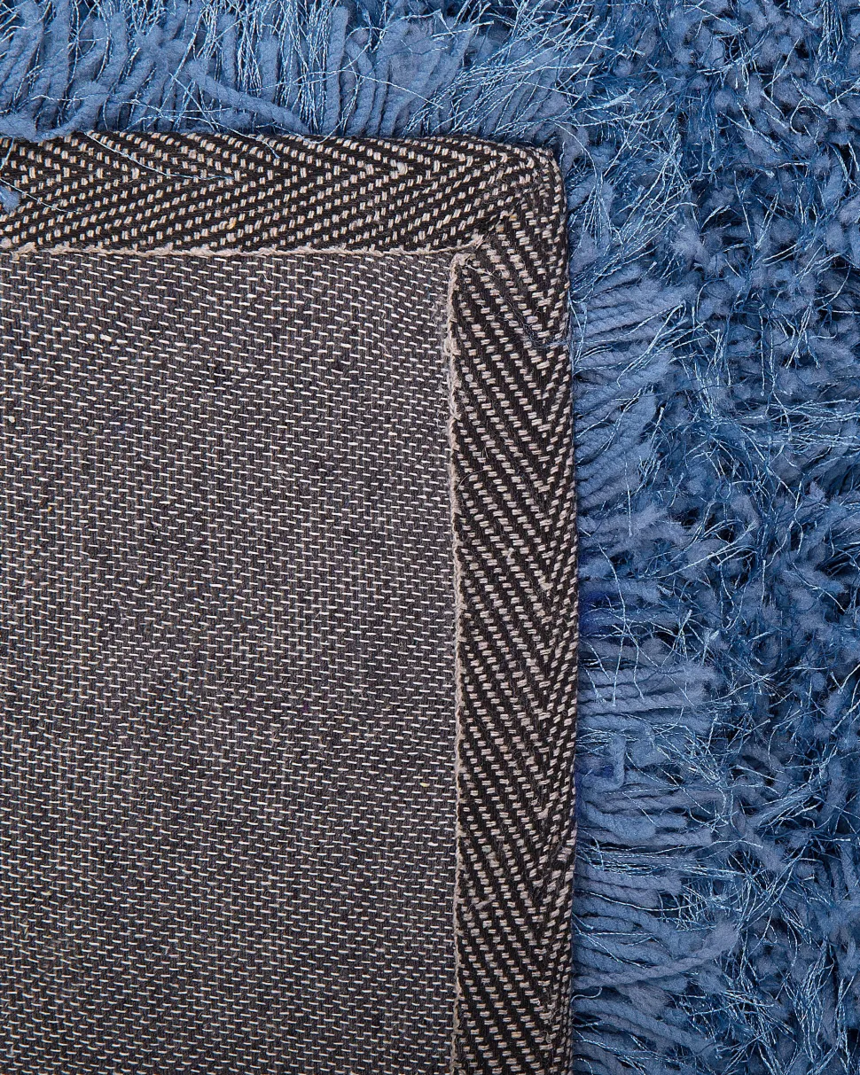 Teppich Blau 200 X 300 Cm Hochflor Cide